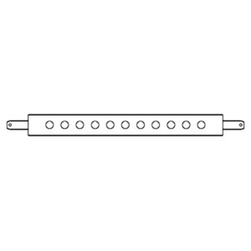 Black drawbar - black,